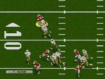 Madden NFL '94 (USA, Europe) screen shot game playing